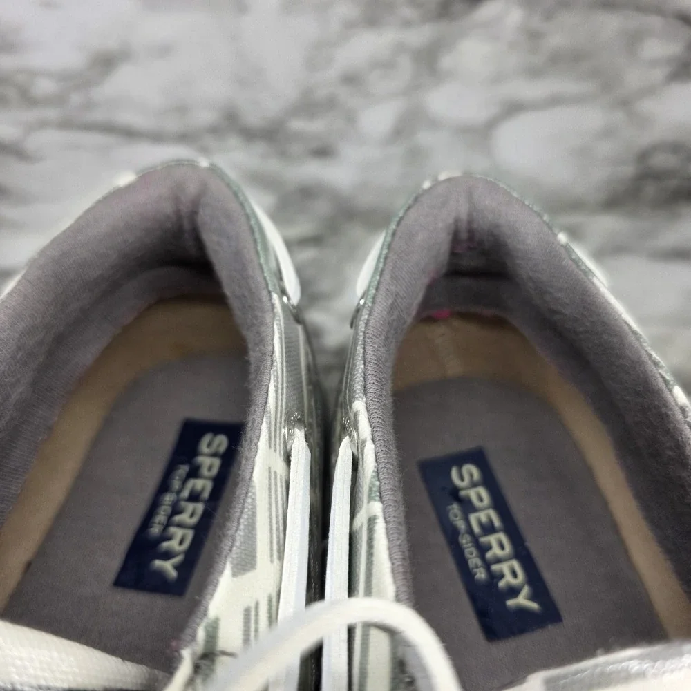 Sperry Top Sider Women's 9 Waterproof Gray Rubber Lace Up Duck Boot STS95030
